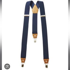 Leandra Medine x Mango suspenders